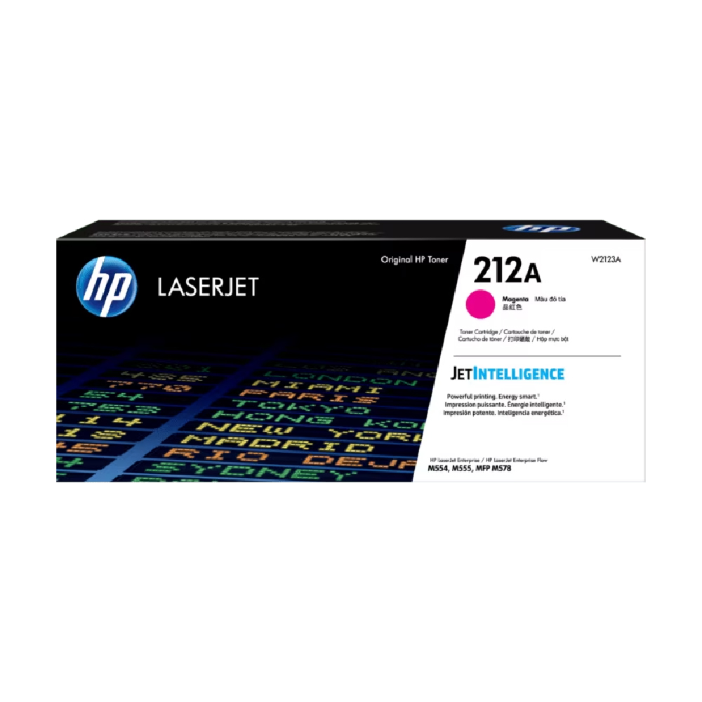 W2123A Cartucho de Tóner HP 212A Magenta LaserJet Original W2123A - Imagen 1