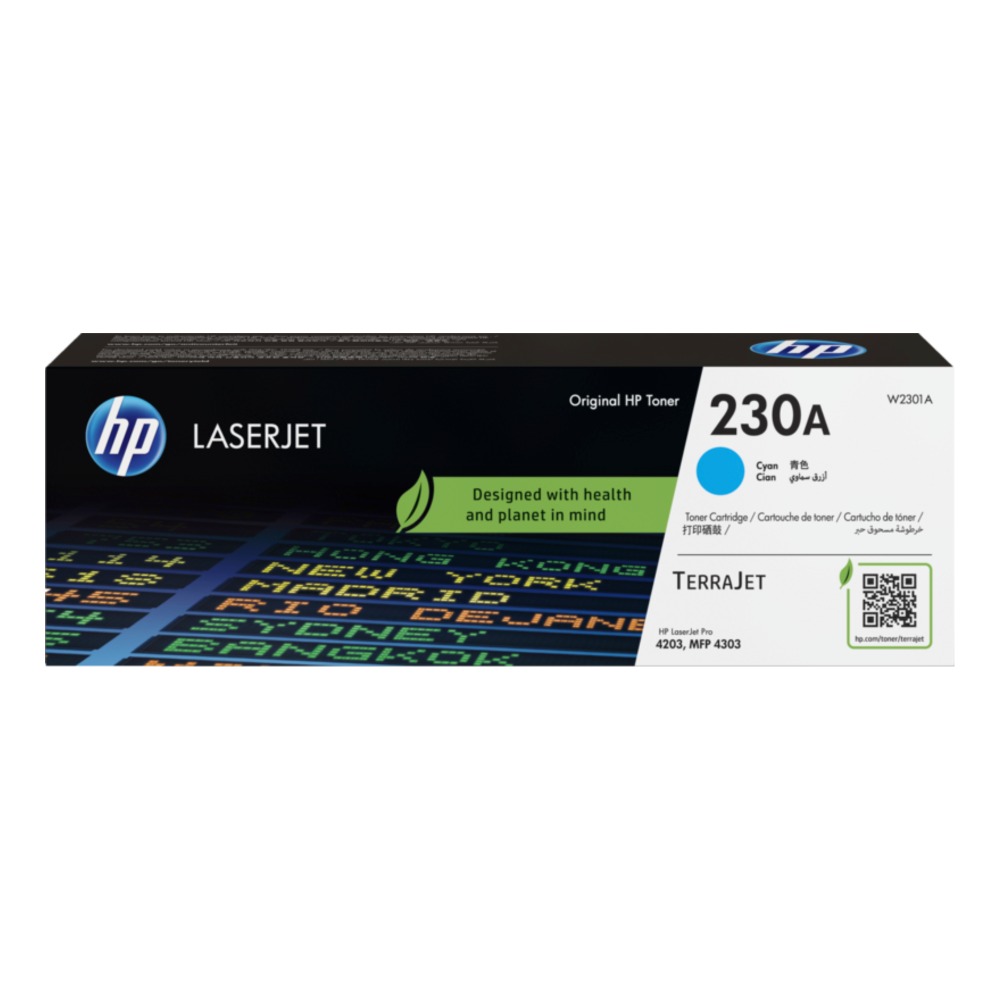 W2301A-1 HP 230A Cián cartucho de tóner W2301A - Imagen 1