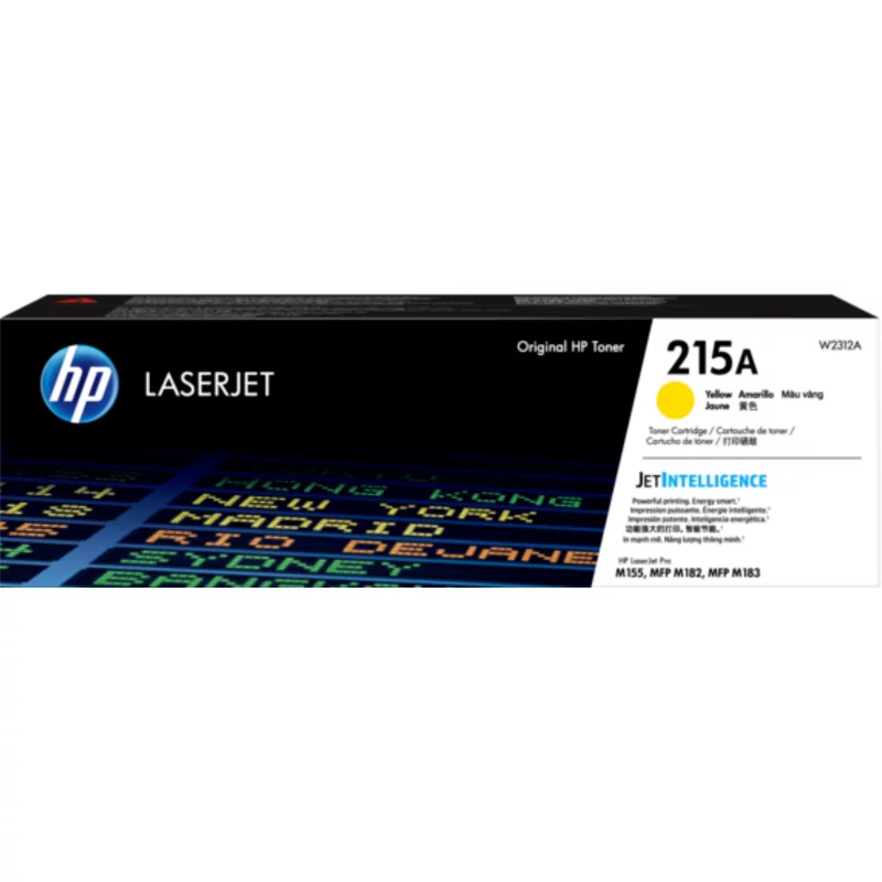 W2312A Cartucho de tóner original HP LaserJet 215A, amarillo W2312A - Imagen 1