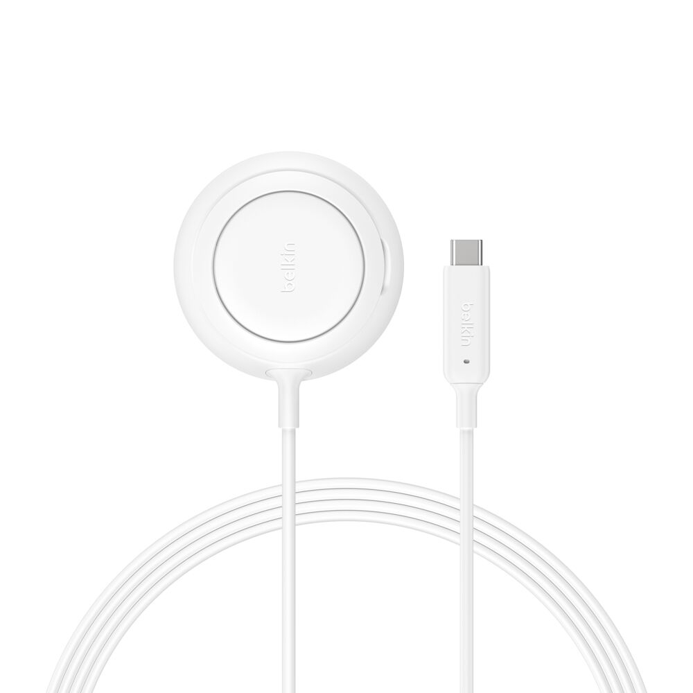 WIA014ttWH-2 Belkin Cargador magnético con Qi2 de 25 W color blanco WIA014ttWH - Imagen 1