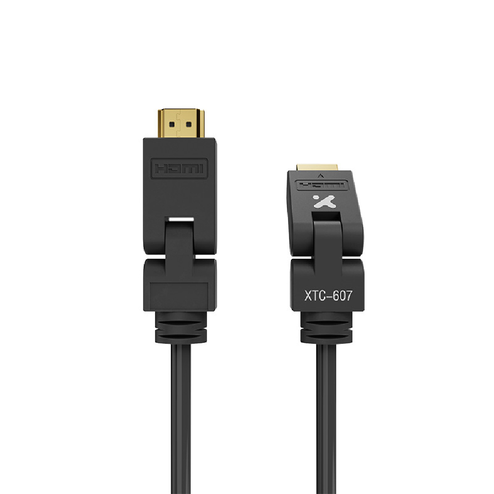 XTC-607-4 Xtech Cable HDMI macho a macho con conectores giratorios 6 pies XTC-607 - Imagen 1