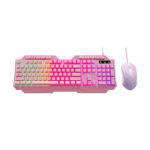 Xtech Mirana | Combo para videojuegos de teclado en español y mouse USB XTK-540S