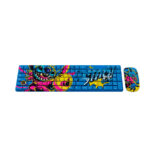 Xtech Dúo inalámbrico de teclado en español y mouse | Edición Stitch XTK-D312ST