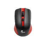 Xtech Galos | Mouse óptico inalámbrico de 4 botones rojo XTM-310RD