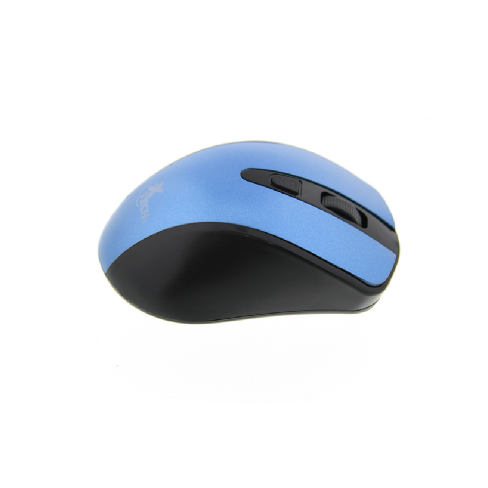 XTM-315BL- Xtech Malta | Mouse óptico inalámbrico de 4 botones color azul XTM-315BL - Imagen 1