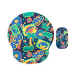 Xtech Kit de mouse inalámbrico y mouse pad | Edición Stitch XTM-DKT1ST
