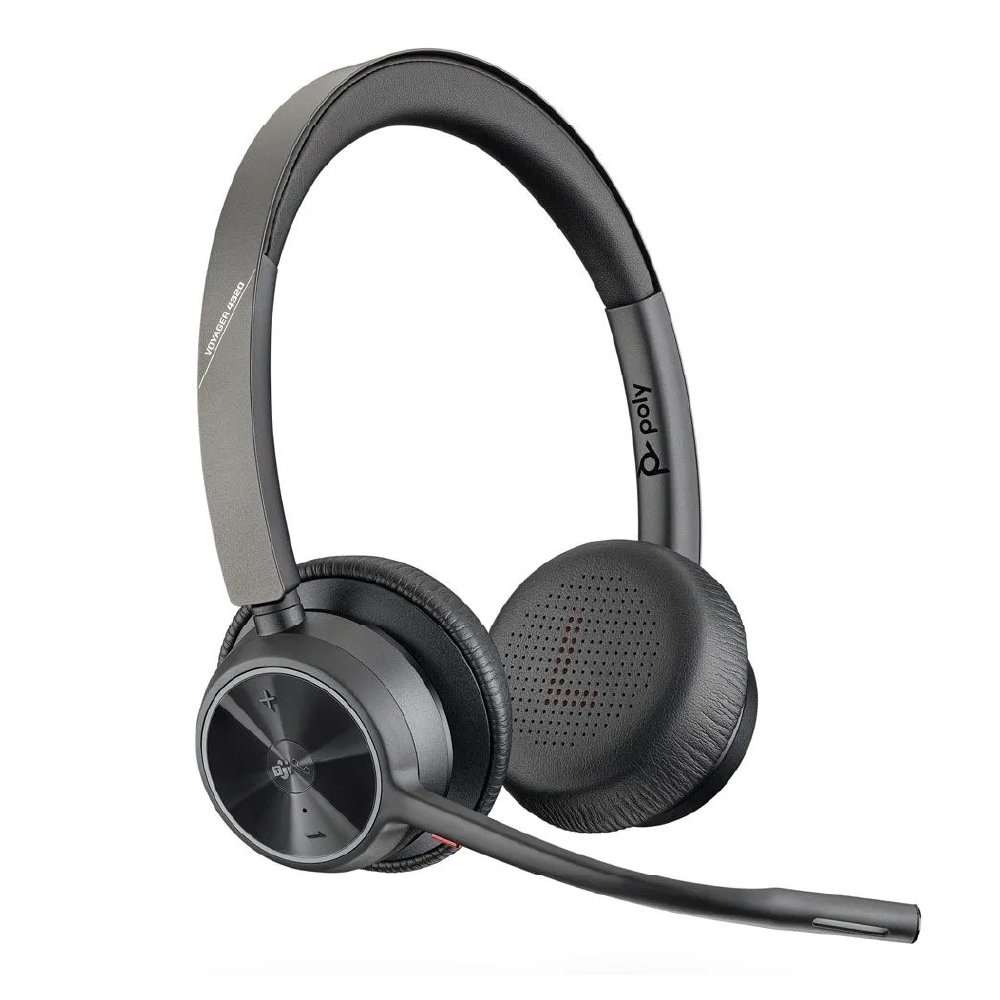 77Y98AA Poly Auricular Inalámbrico Voyager 4320 Microsoft Teams Bluetooth 5.1 y BT700 USB-A 77Y98AA - Imagen 1